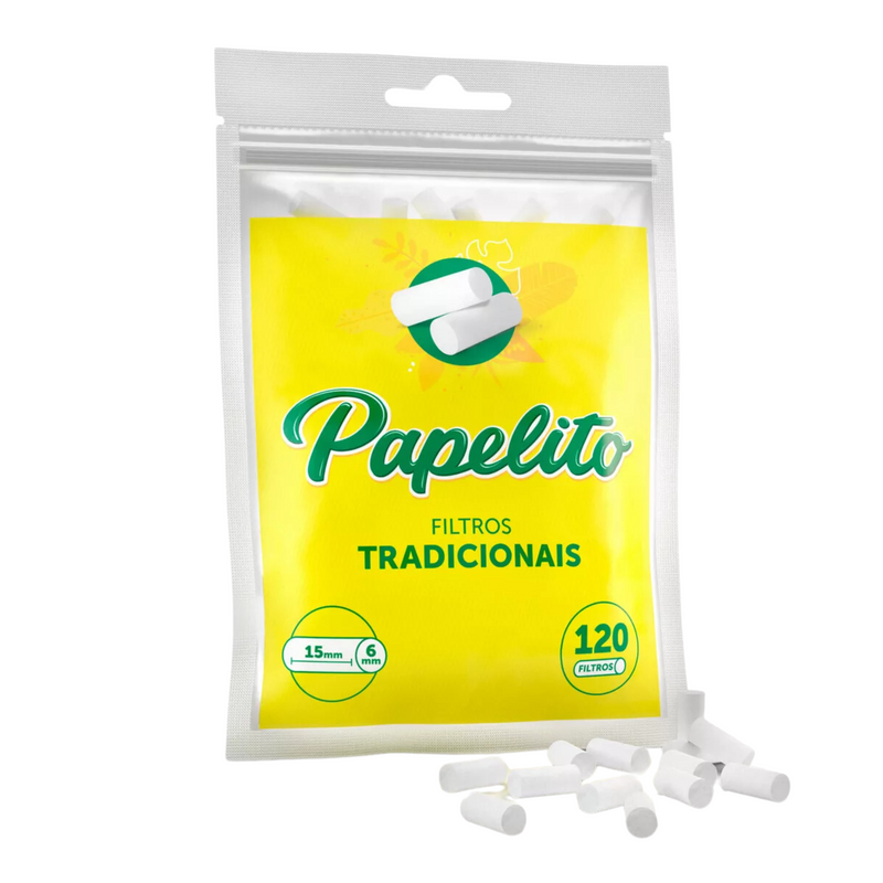 Filtro Papelito Tradicional Com 120 Filtros