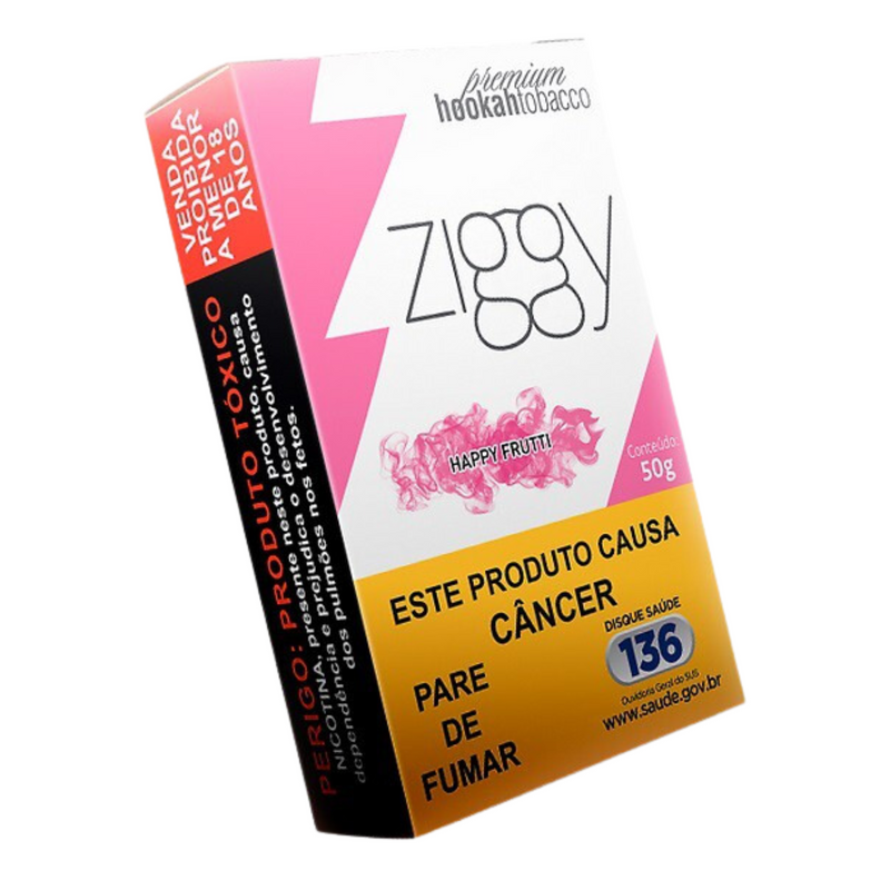 Display de Essência Ziggy Happy Frutti Com 10 Unidades