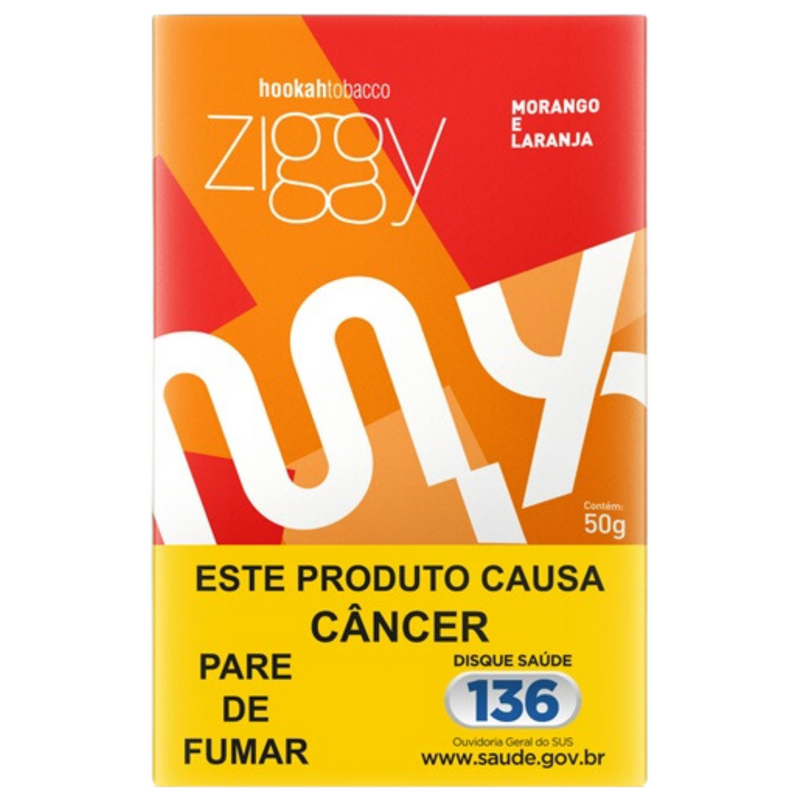 Essência Ziggy Morango e Laranja Unidade