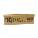 Livreto de Seda Keep Rolling Brown Mini Size Com 50 Folhas