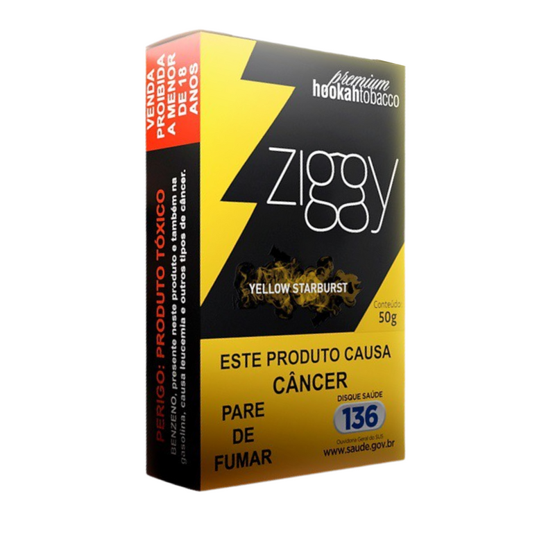 Display de Essência Ziggy Yellow StarBurst Com 10 Unidades