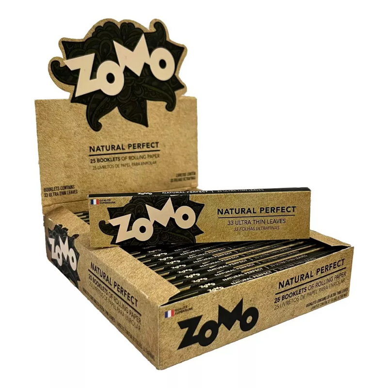 Display de Seda Zomo Natural Perfect Brown Com 50 livretos