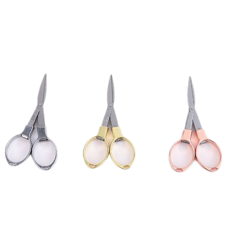 Tesoura Retrátil em Metal ColmeiaBR Elegância e Praticidade