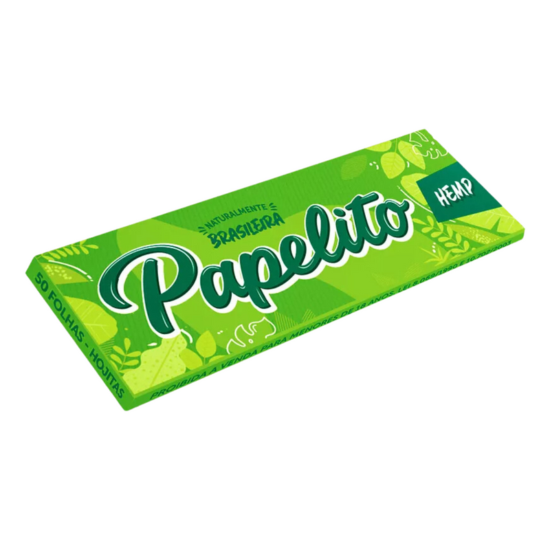 Display de Seda Papelito Hemp Mini Size Com 25 Livretos