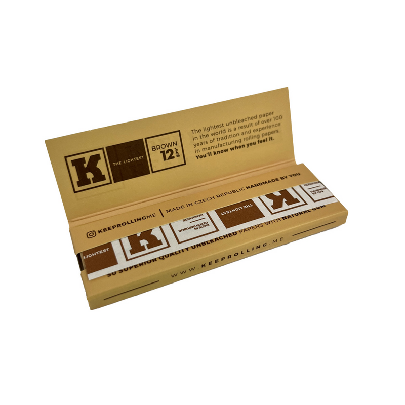 Display de Seda Keep Rolling Brown Mini Size Com 25 Livretos