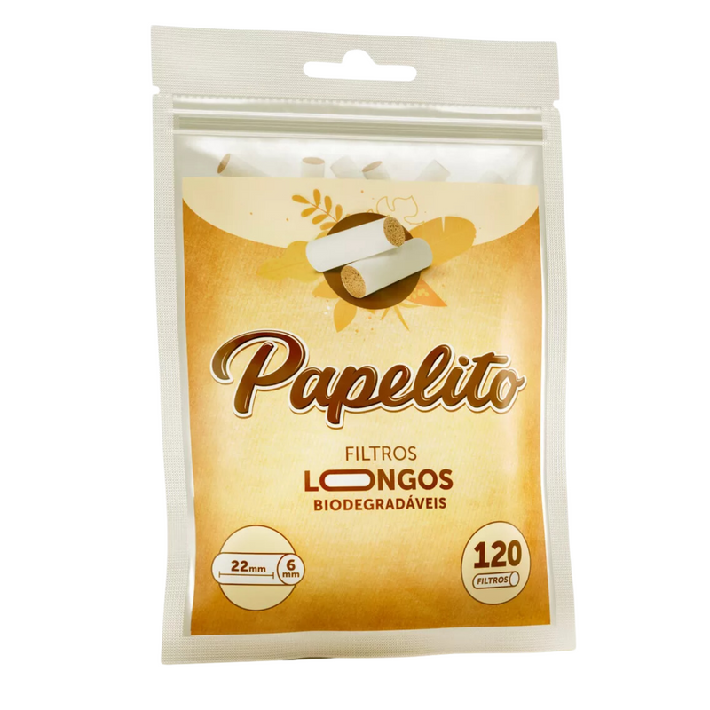 Display de Filtro Papelito Biodegradável Com 10 Pacotes