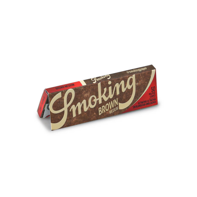 Display de Seda Smoking Brown Um de 1/4 Com 25 Livretos