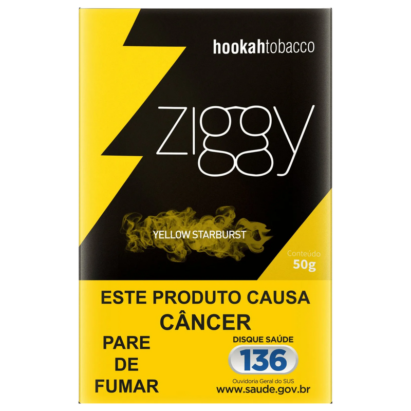 Display de Essência Ziggy Yellow StarBurst Com 10 Unidades