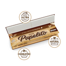 Display de Seda Papelito Brown King Size 24 Livretos Com Piteira