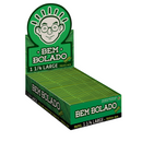 Display de Seda Bem Bolado Hemp Um de 1/4 Large Com 25 Livretos