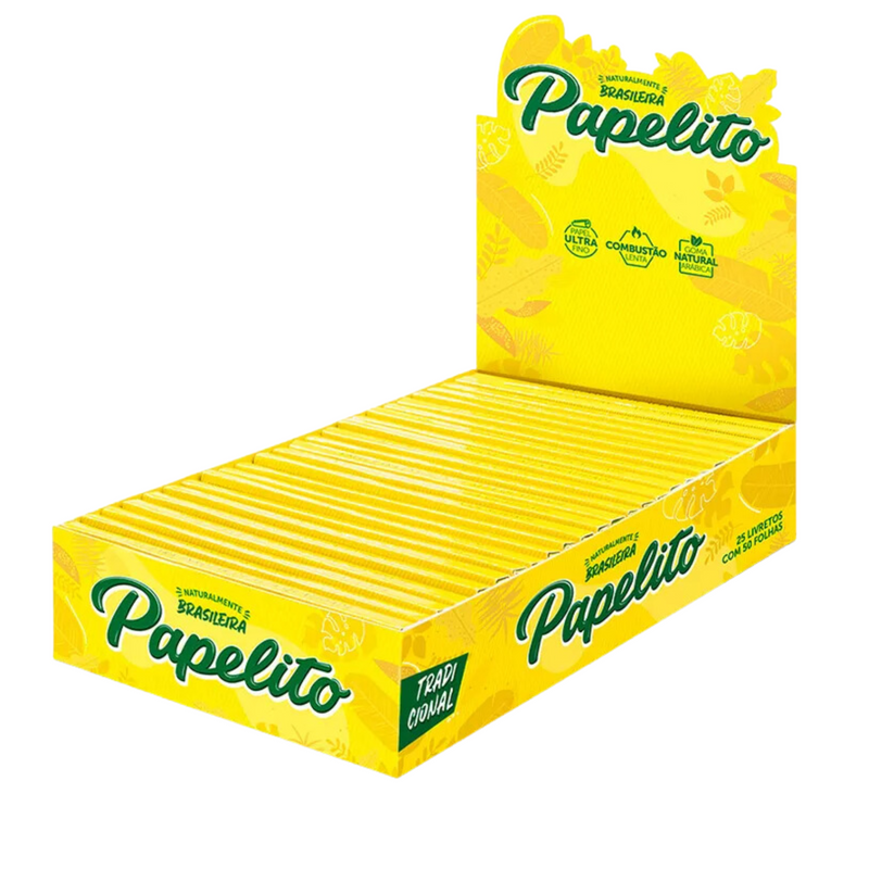 Display de Seda Papelito Tradicional Mini Size Com 25 Livretos
