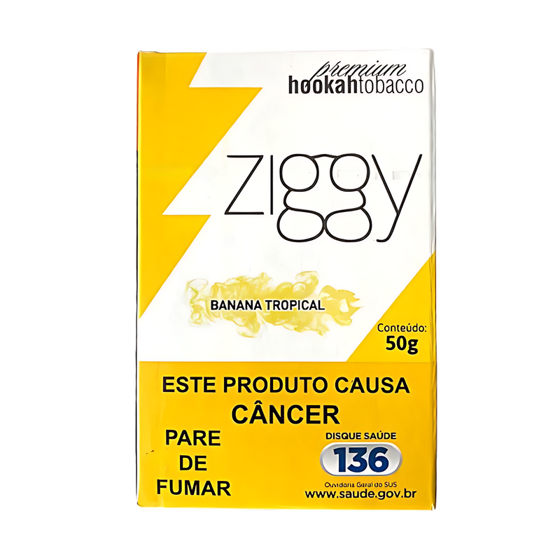 Display de Essência Ziggy Banana Tropical Com 10 Unidades