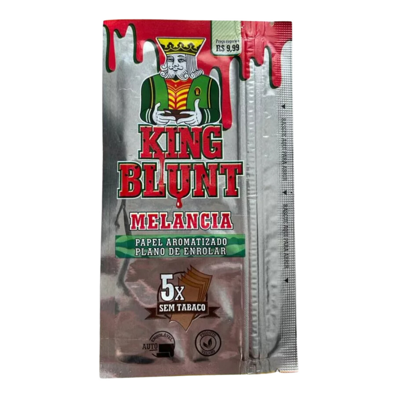 Pacote de Seda King Blunt Sabor Melancia