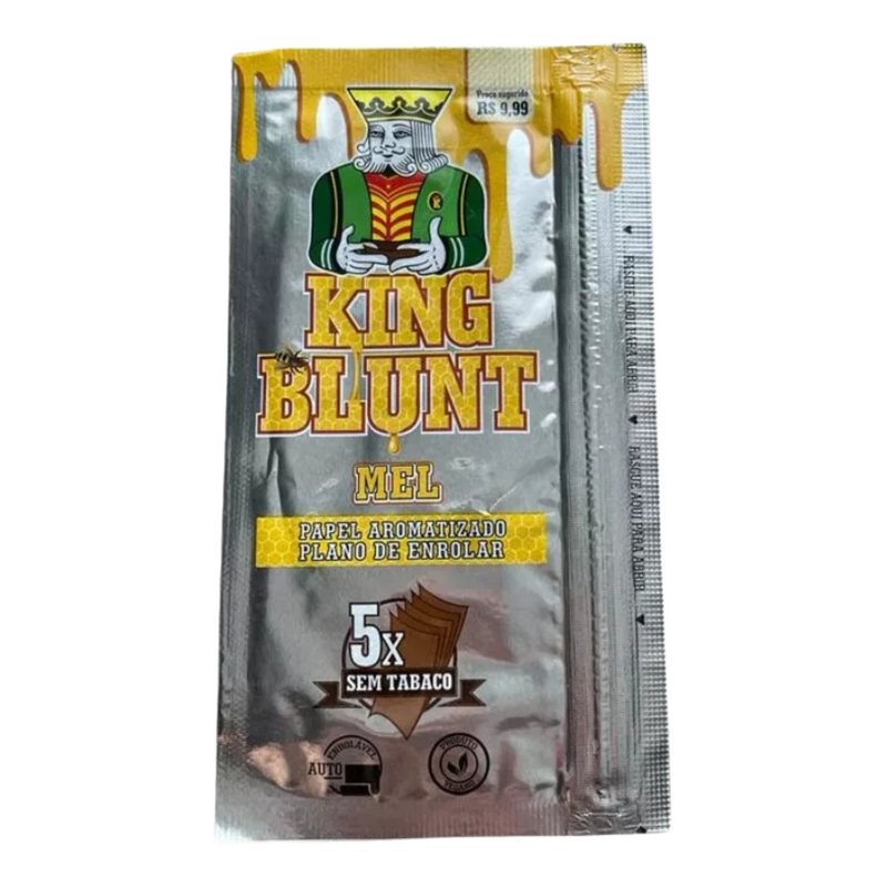 Pacote de Seda King Blunt Sabor Mel