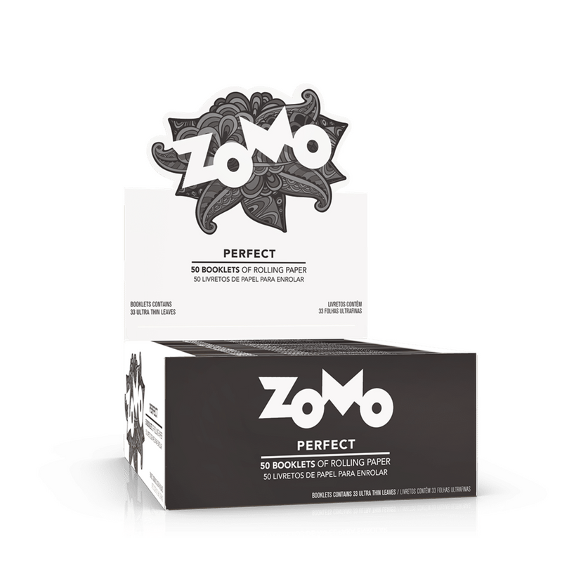 Display de Seda Zomo Perfect Black Com 50 Livretos